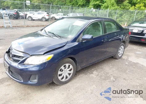 2011 Toyota Corolla Le from USA, damaged, VIN 2T1BU4EE2BC648814